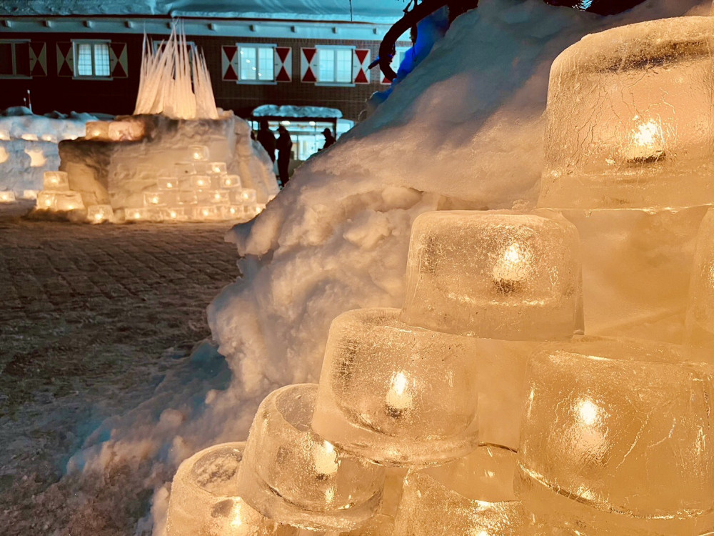 北竜町アイスキャンドル2024」を開催しました！（3月のイベントも準備